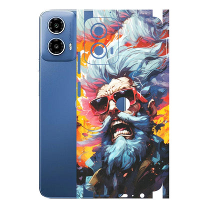 Motorola Phone Skins (All Models) - Daddy Cool Character - Matte Finish (M-43) Motorola Moto G 34 (5G)