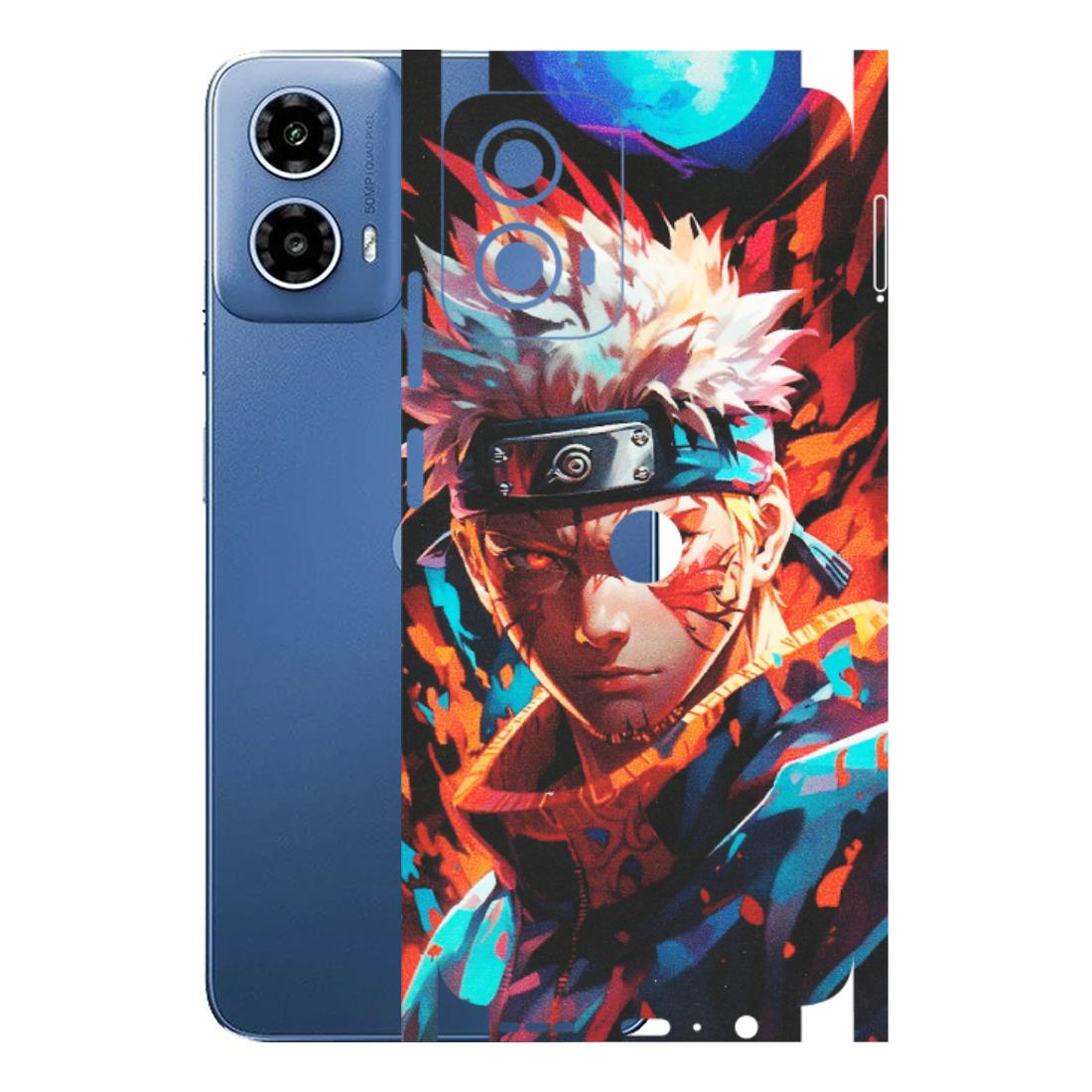 Motorola Phone Skins (All Models) - Anime Ferocious Character - Matte Finish (M-44) Motorola Moto G 34 (5G)