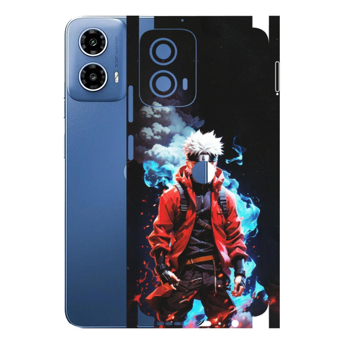Motorola Phone Skins (All Models) - Kakashi Hatake Naruto - Matte Finish (M-60) Motorola Moto G 34 (5G)