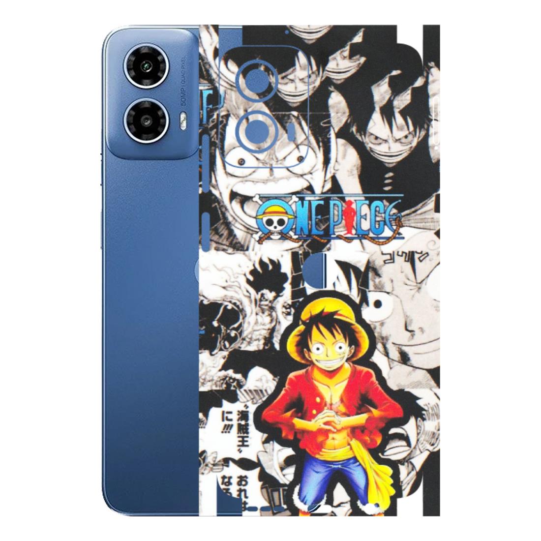 Motorola Phone Skins (All Models) - One Piece B&W - Matte Finish (M-63) Motorola Moto G 34 (5G)