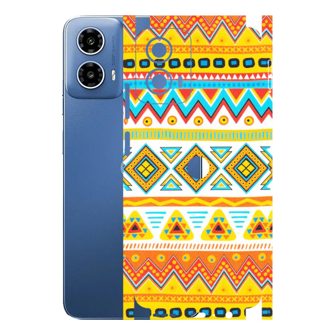 Motorola Phone Skins (All Models) - Mexican Abstract - Matte Finish (M-71) Motorola Moto G 34 (5G)
