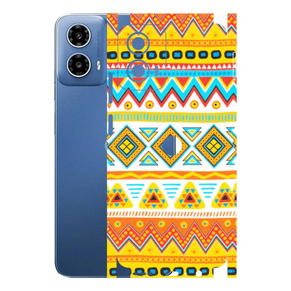 Motorola Phone Skins (All Models) - Mexican Abstract - Matte Finish (M-71) Motorola Moto G 34 (5G)