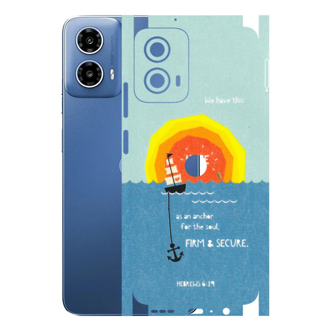 Motorola Phone Skins (All Models) - A Beautiful Sunset of Hope - Matte Finish (M-75) Motorola Moto G 34 (5G)