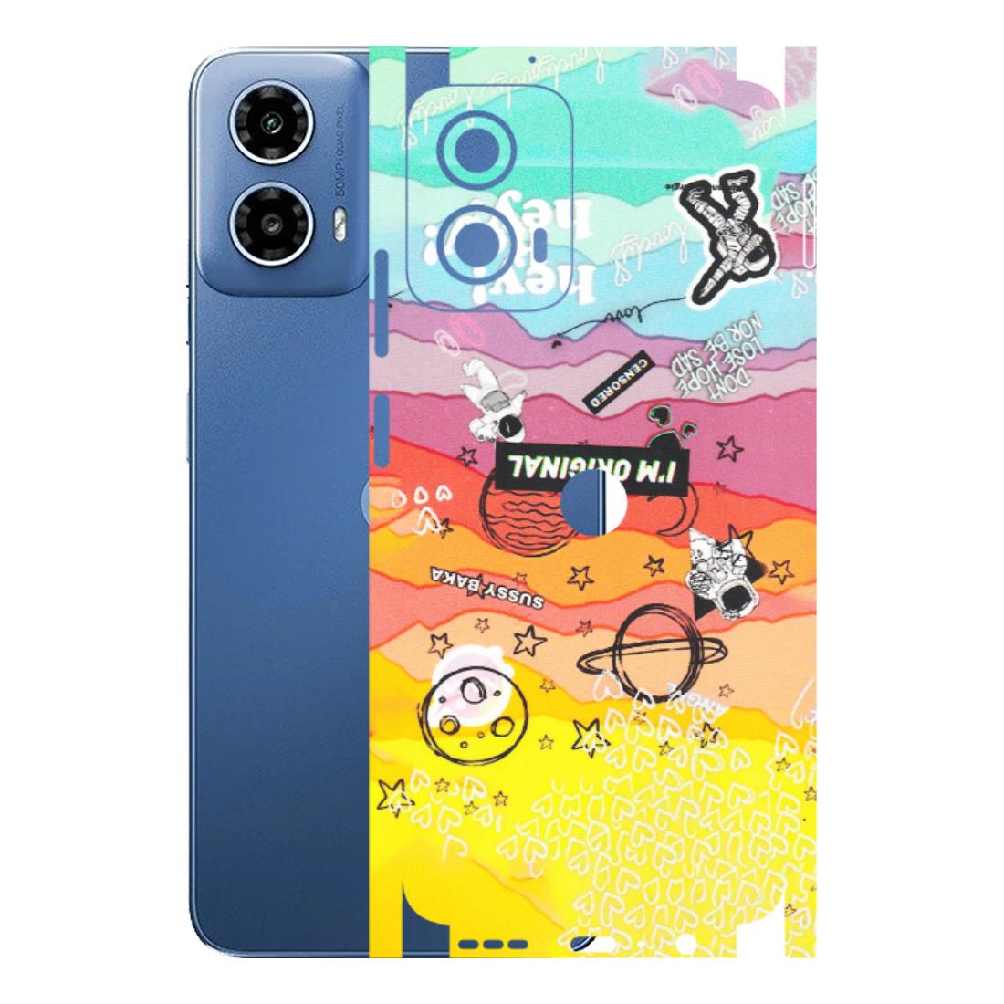 Motorola Phone Skins (All Models) - The Original Astronaut - Matte Finish (M-79) Motorola Moto G 34 (5G)