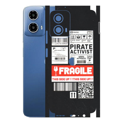 Motorola Phone Skins (All Models) - Handle With Care - Matte Finish (M-99) Motorola Moto G 34 (5G)