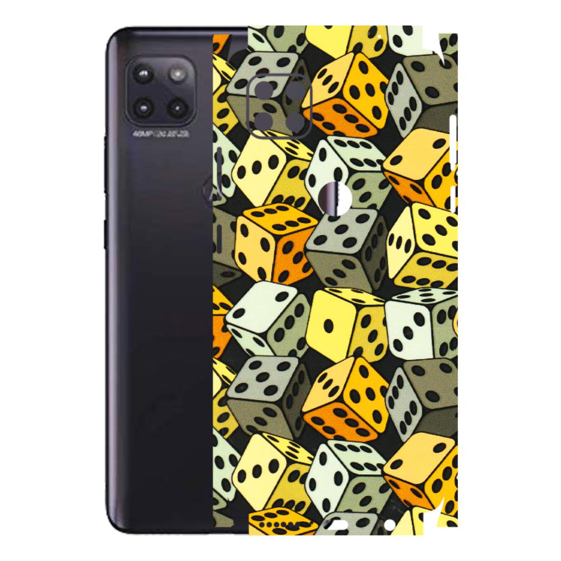 Motorola Phone Skins (All Models) - Dices Of Life - 3D Embossed Finish (L-04) Motorola Moto G (5G)