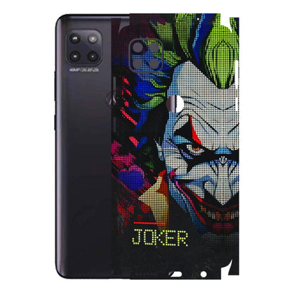 Motorola Phone Skins (All Models) - Joker Dot Matrix - 3D Embossed Finish (L-08) Motorola Moto G (5G)