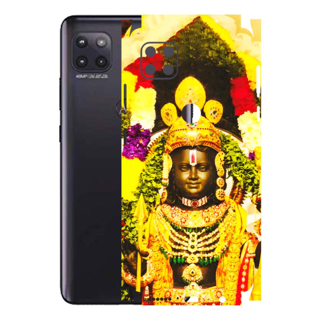 Motorola Phone Skins (All Models) - Ram Lalla Ayodhya - 3D Embossed Finish (L-103) Motorola Moto G (5G)