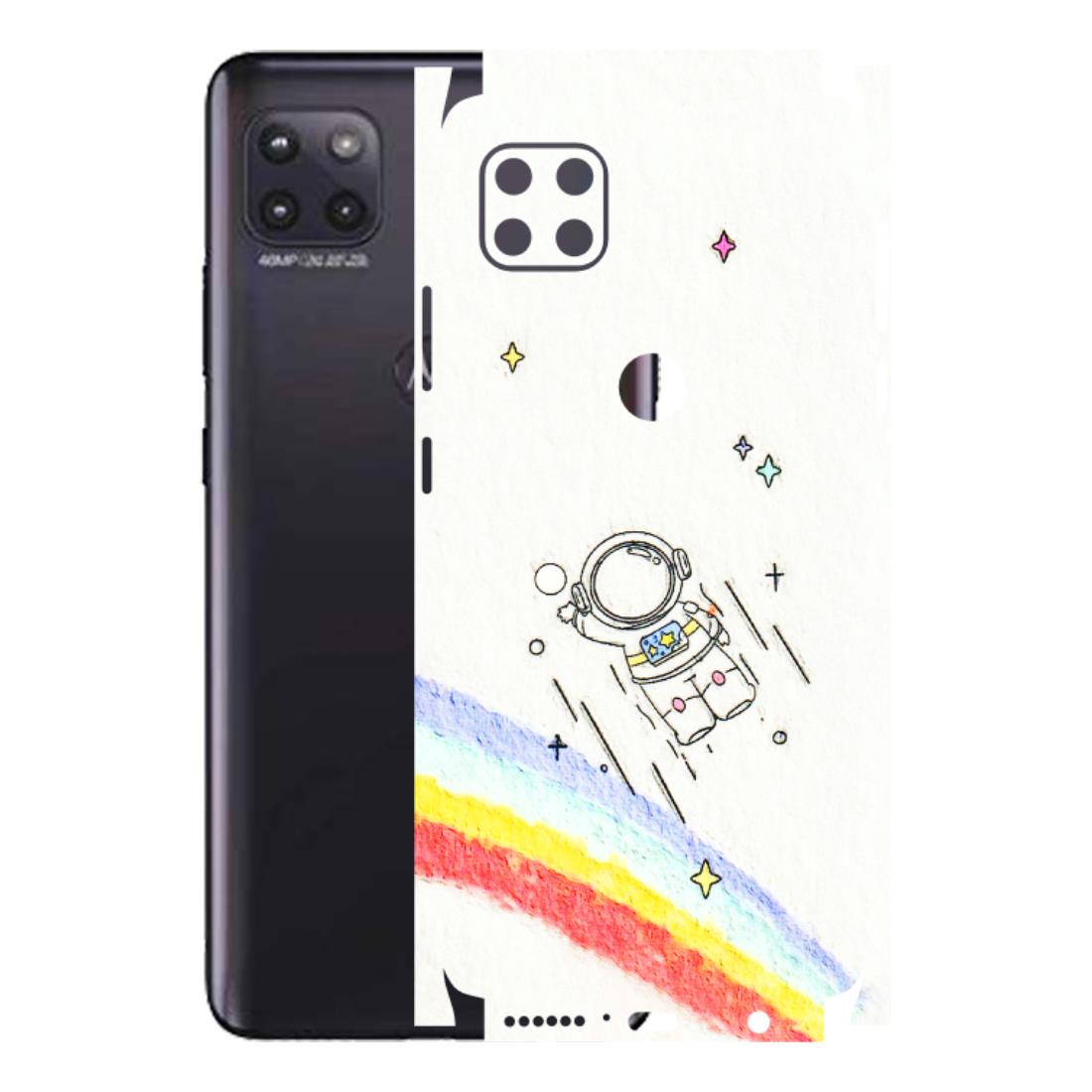 Motorola Phone Skins (All Models) - Milkyway Astronaut - 3D Embossed Finish (L-110) Motorola Moto G (5G)