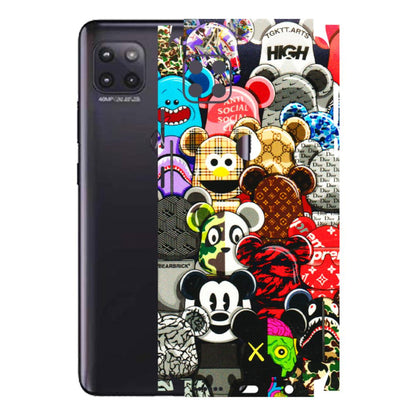 Motorola Phone Skins (All Models) - More Mickey Mouses - 3D Embossed Finish (L-118) Motorola Moto G (5G)