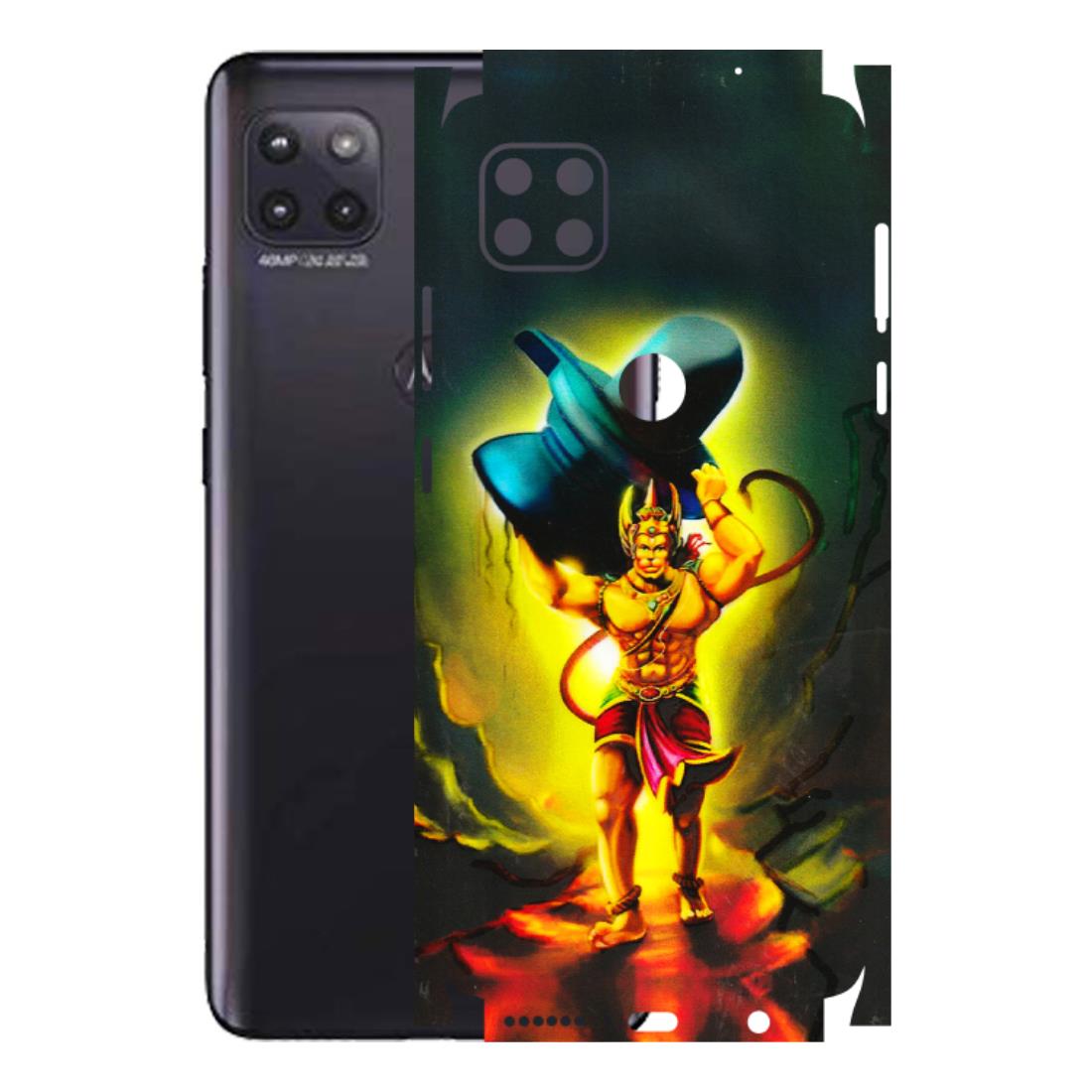 Motorola Phone Skins (All Models) - Hanuman Ji - 3D Embossed Finish (L-128) Motorola Moto G (5G)
