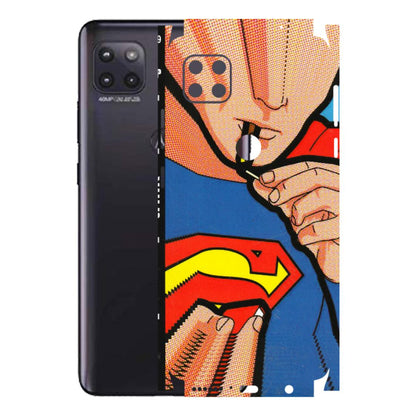 Motorola Phone Skins (All Models) - Superman Sutta - 3D Embossed Finish (L-130) Motorola Moto G (5G)