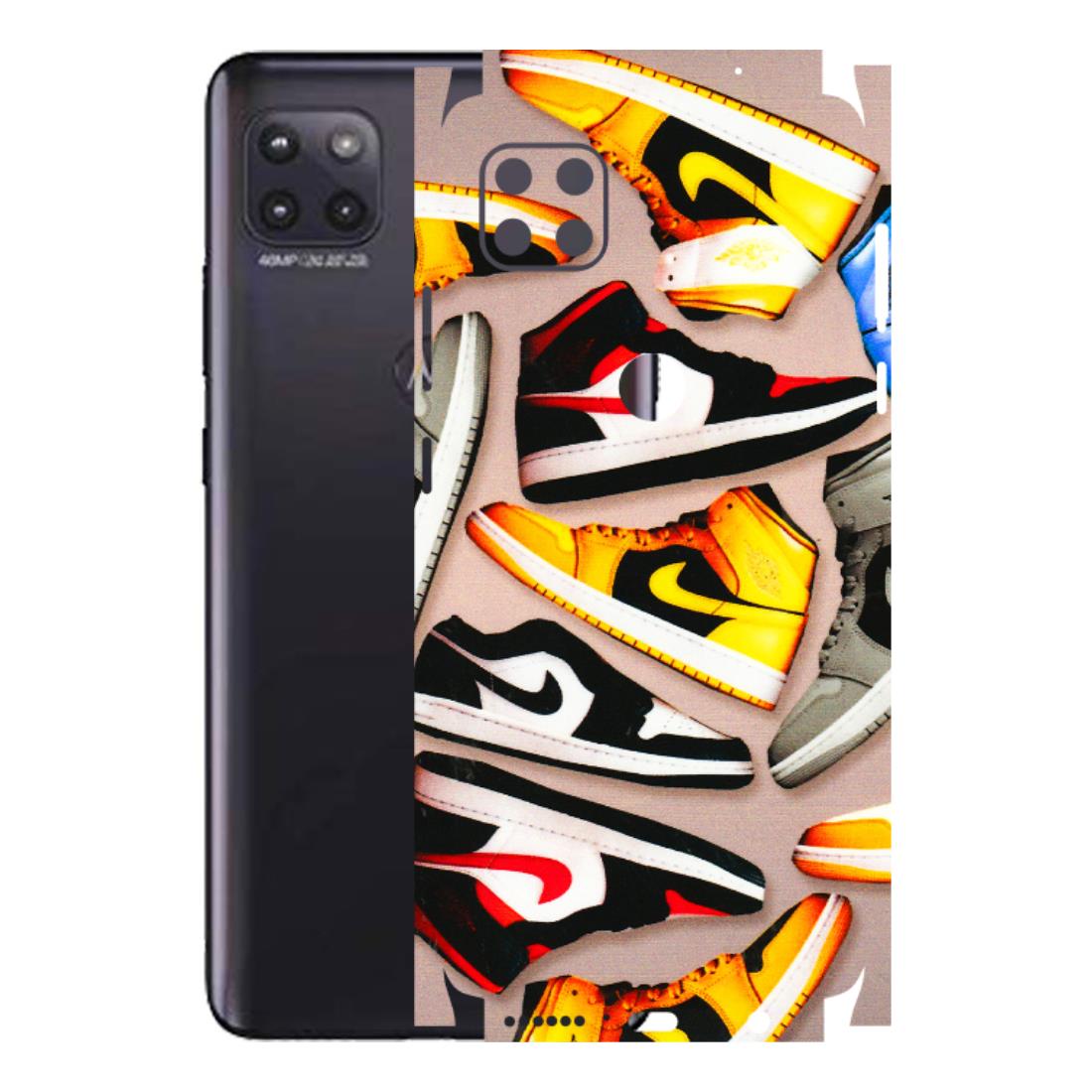 Motorola Phone Skins (All Models) - Sneaker Lover - 3D Embossed Finish (L-135) Motorola Moto G (5G)