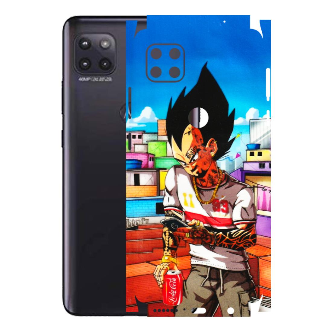 Motorola Phone Skins (All Models) - Vegeta - 3D Embossed Finish (L-136) Motorola Moto G (5G)