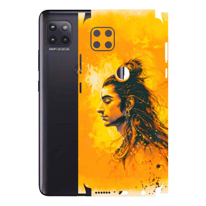 Motorola Phone Skins (All Models) - Shiv Shakti - 3D Embossed Finish (L-14) Motorola Moto G (5G)