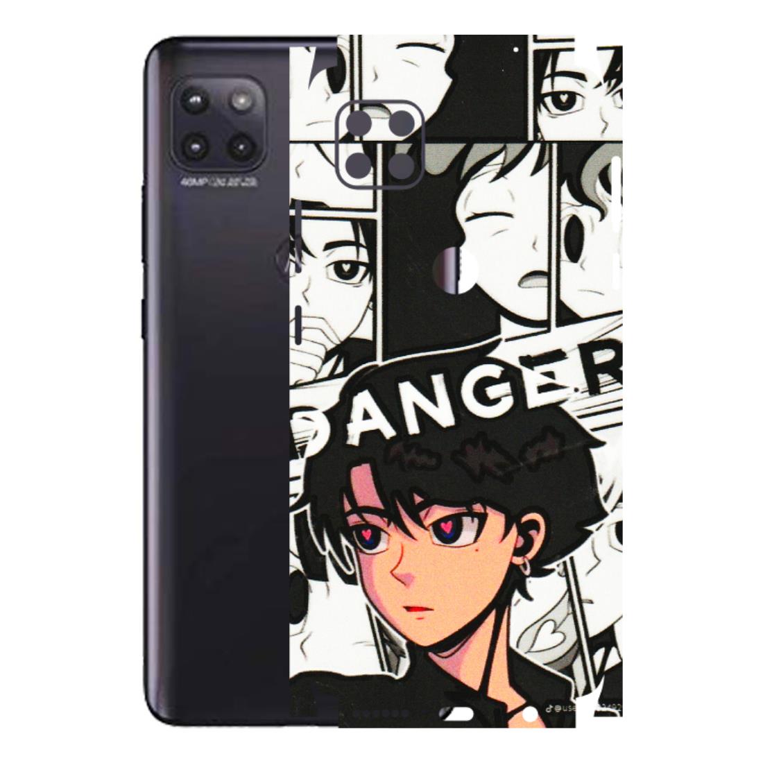 Motorola Phone Skins (All Models) - Danger Anime - 3D Embossed Finish (L-155) Motorola Moto G (5G)