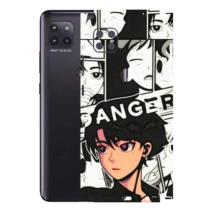 Motorola Phone Skins (All Models) - Danger Anime - 3D Embossed Finish (L-155) Motorola Moto G (5G)