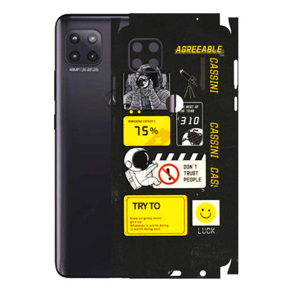 Motorola Phone Skins (All Models) - Black Cassini - 3D Embossed Finish (L-161) Motorola Moto G (5G)