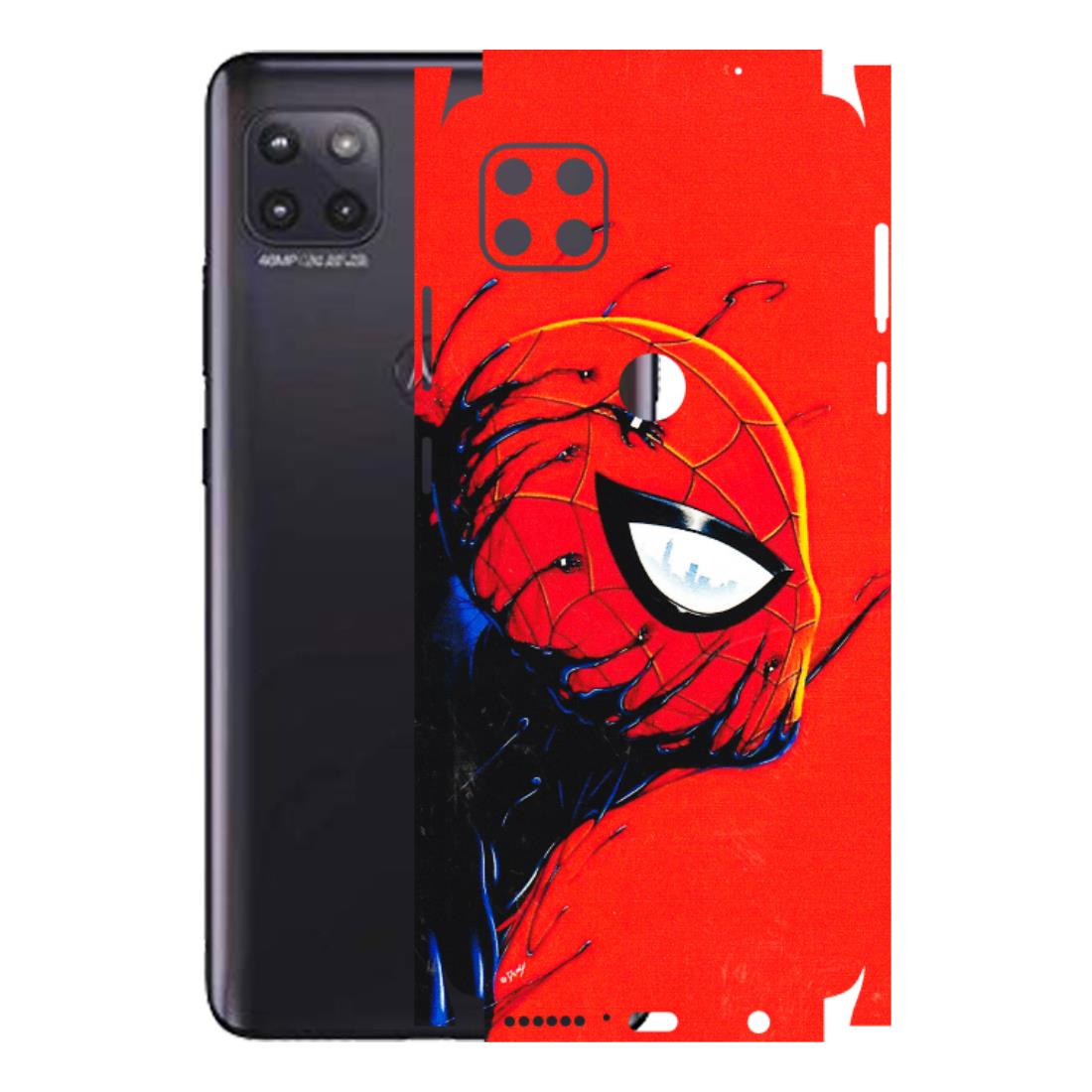Motorola Phone Skins (All Models) - Spiderman Face Venom - 3D Embossed Finish (L-165) Motorola Moto G (5G)