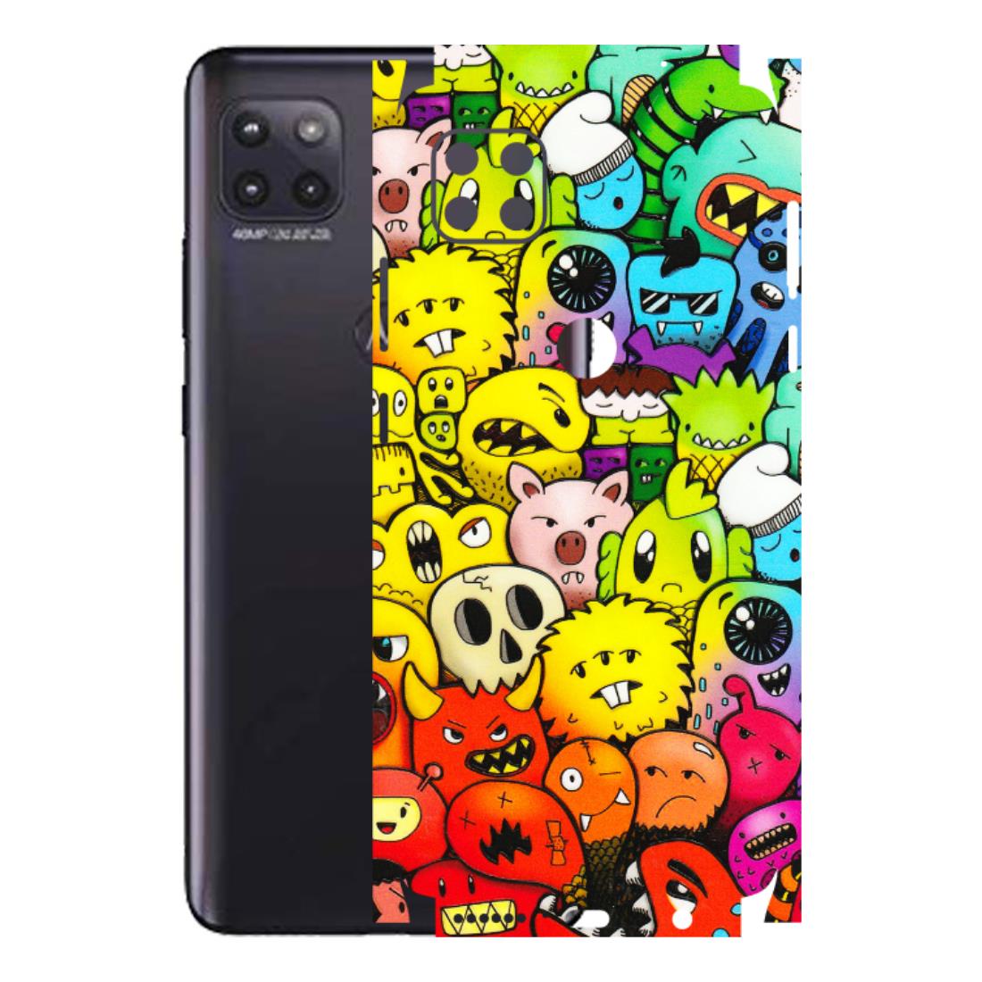 Motorola Phone Skins (All Models) - Angry Funkies - 3D Embossed Finish (L-169) Motorola Moto G (5G)