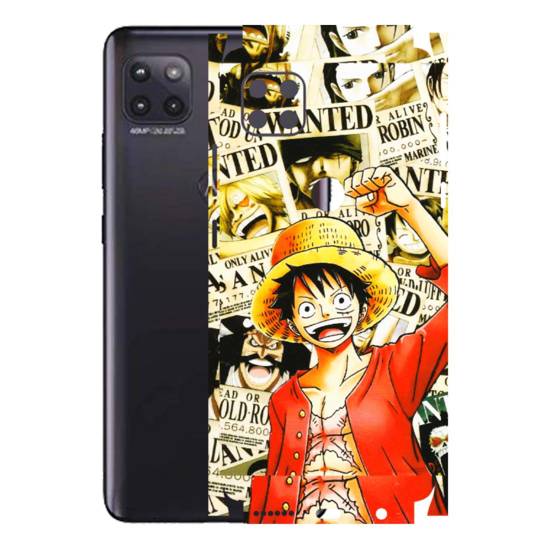 Motorola Phone Skins (All Models) - Luffy Anime - 3D Embossed Finish (L-177) Motorola Moto G (5G)