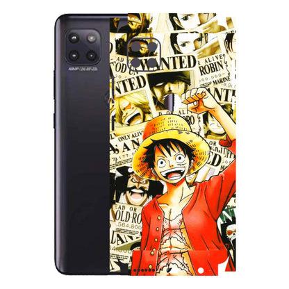 Motorola Phone Skins (All Models) - Luffy Anime - 3D Embossed Finish (L-177) Motorola Moto G (5G)