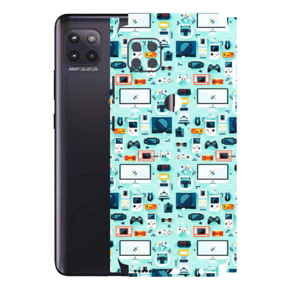 Motorola Phone Skins (All Models) - Gadgets Doodle - 3D Embossed Finish (L-184) Motorola Moto G (5G)