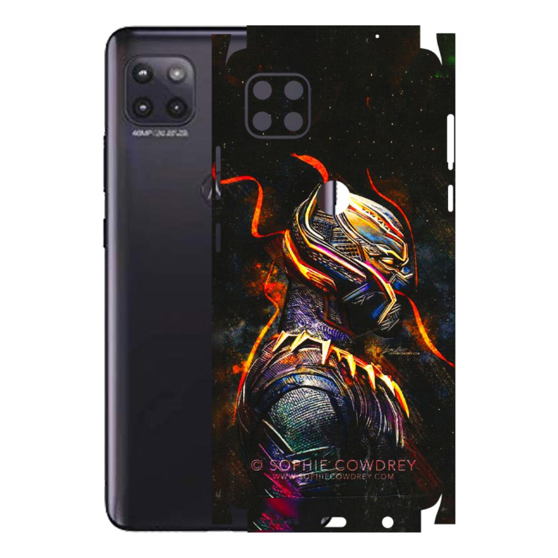 Motorola Phone Skins (All Models) - Black Panther - 3D Embossed Finish (L-190) Motorola Moto G (5G)
