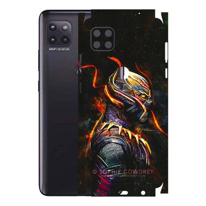Motorola Phone Skins (All Models) - Black Panther - 3D Embossed Finish (L-190) Motorola Moto G (5G)