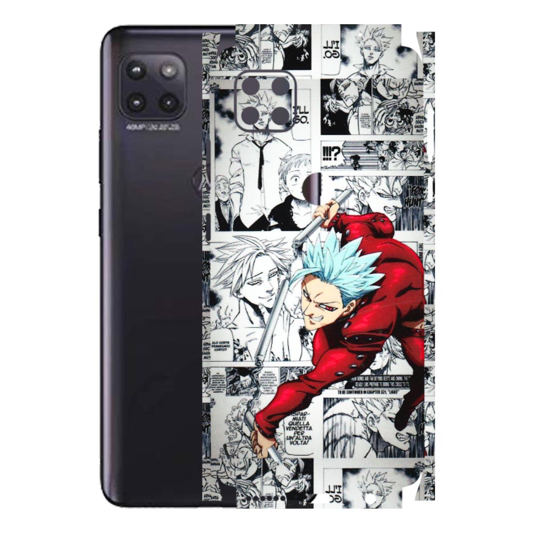 Motorola Phone Skins (All Models) - Anime Comic - 3D Embossed Finish (L-192) Motorola Moto G (5G)