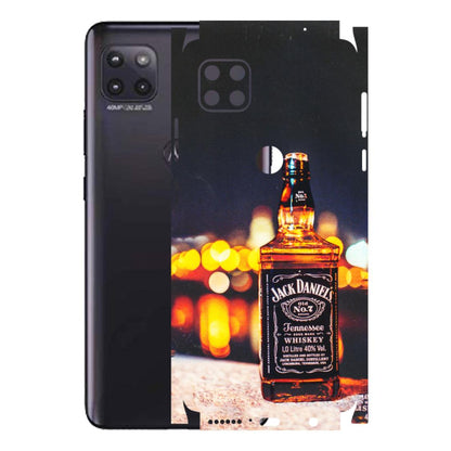 Motorola Phone Skins (All Models) - JD Whiskey Bottle - 3D Embossed Finish (L-20) Motorola Moto G (5G)