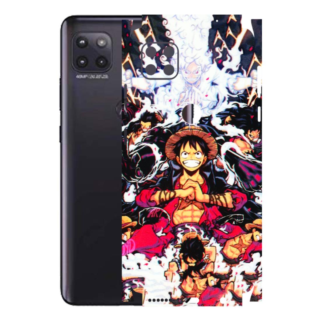 Motorola Phone Skins (All Models) - Luffy Anime Character - 3D Embossed Finish (L-203) Motorola Moto G (5G)