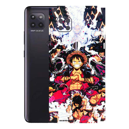 Motorola Phone Skins (All Models) - Luffy Anime Character - 3D Embossed Finish (L-203) Motorola Moto G (5G)