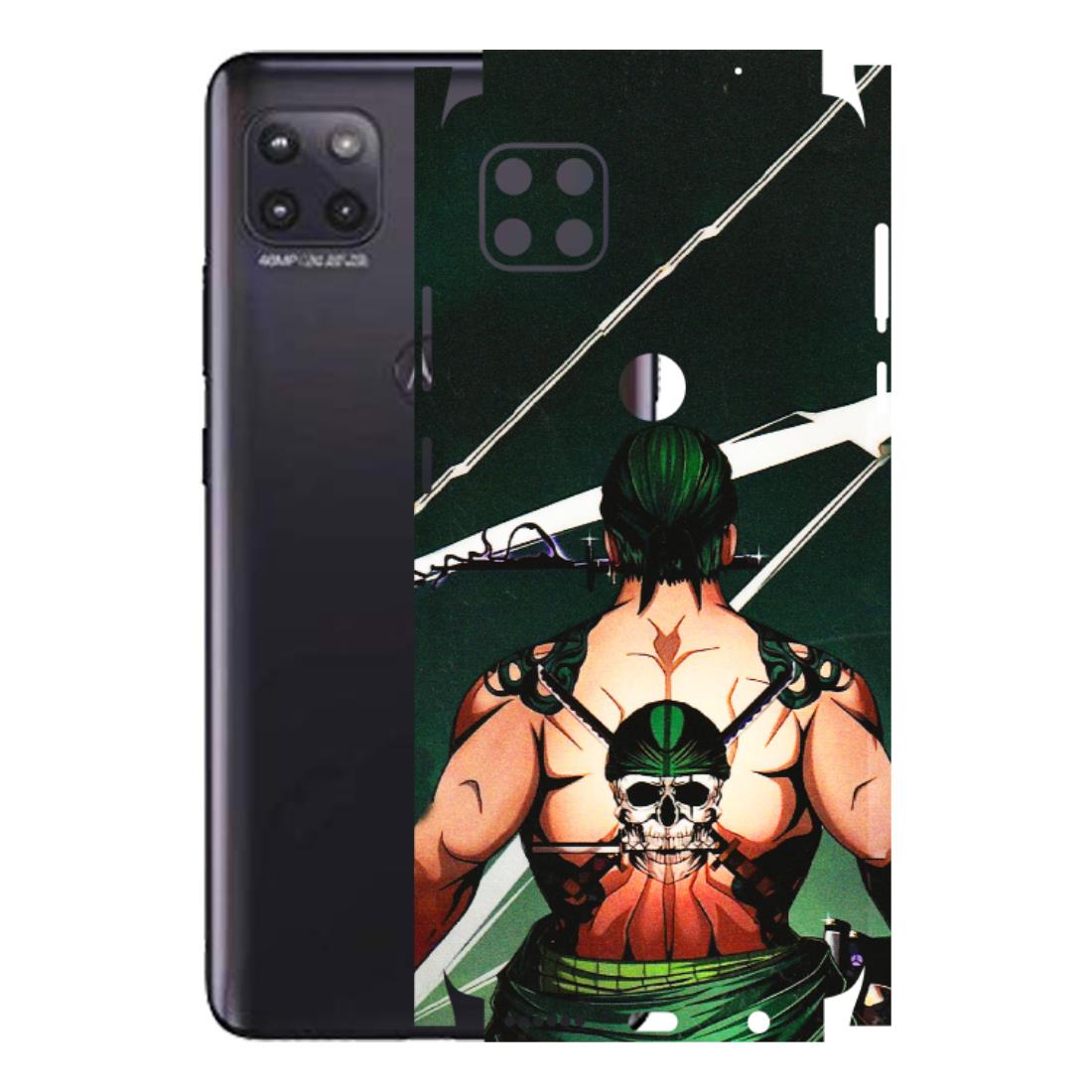 Motorola Phone Skins (All Models) - Zoro Anime - 3D Embossed Finish (L-23) Motorola Moto G (5G)