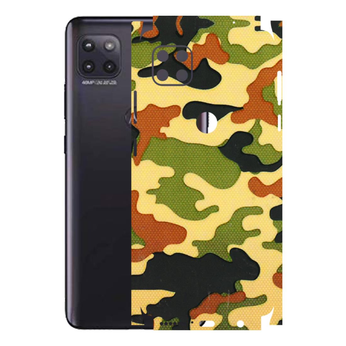 Motorola Phone Skins (All Models) - Indian Military - 3D Embossed Finish (L-234) Motorola Moto G (5G)