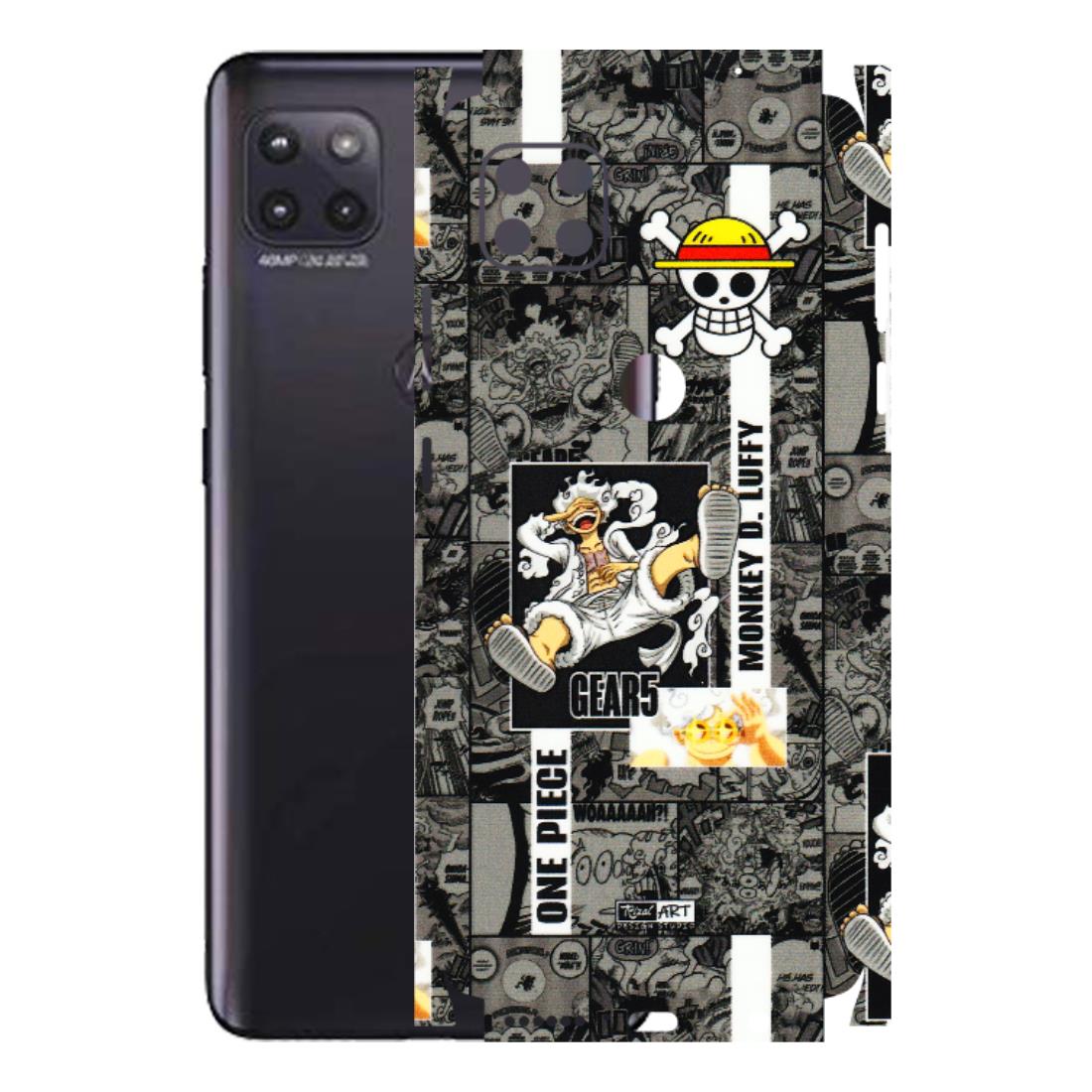 Motorola Phone Skins (All Models) - Cuffy Anime MonkeyCamic - 3D Embossed Finish (L-242) Motorola Moto G (5G)