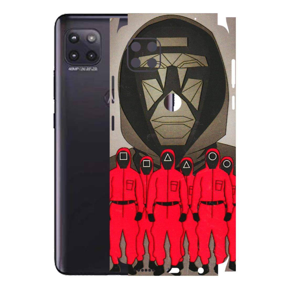 Motorola Phone Skins (All Models) - Squid Game Hero - 3D Embossed Finish (L-245) Motorola Moto G (5G)