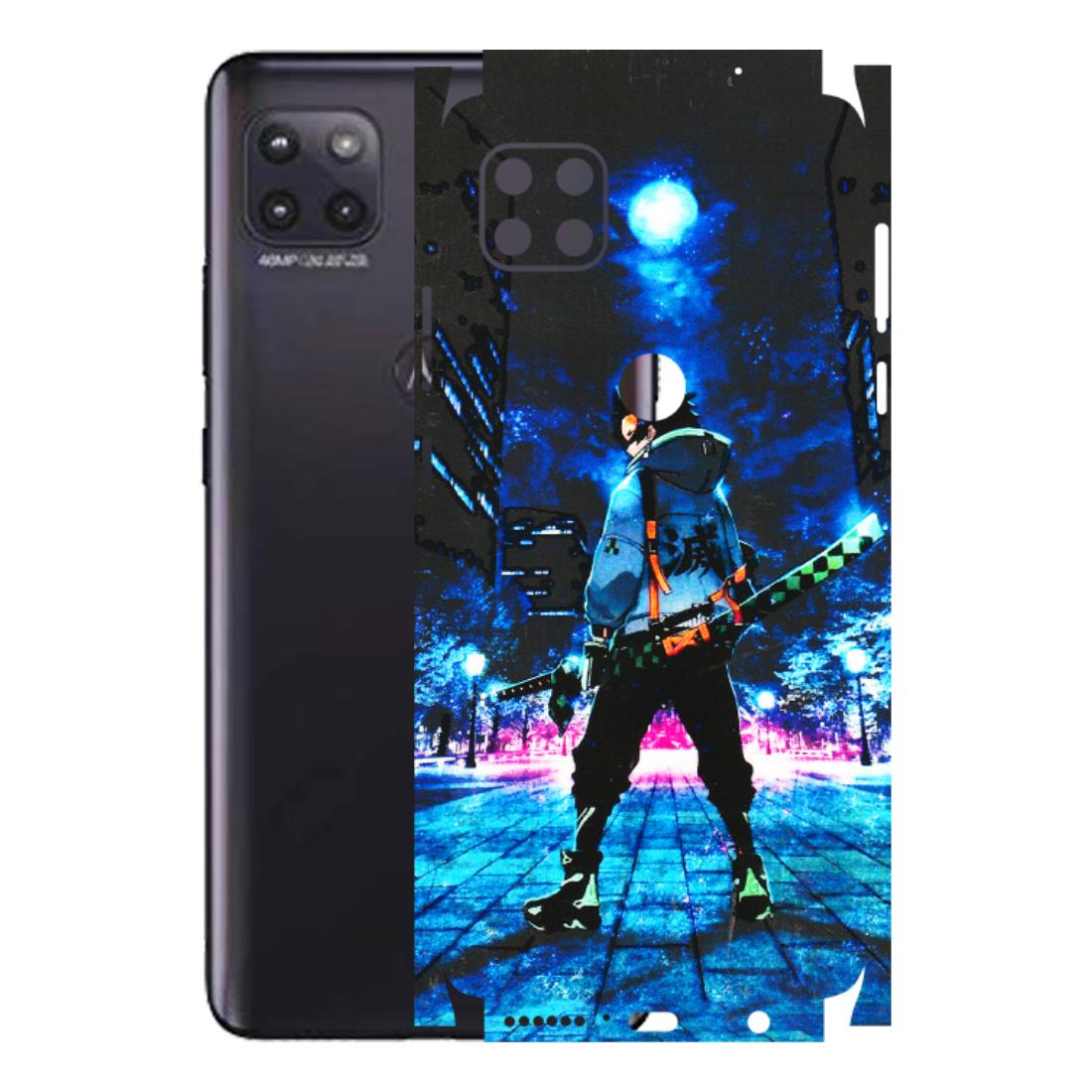 Motorola Phone Skins (All Models) - Demon Slayer Sword - 3D Embossed Finish (L-247) Motorola Moto G (5G)