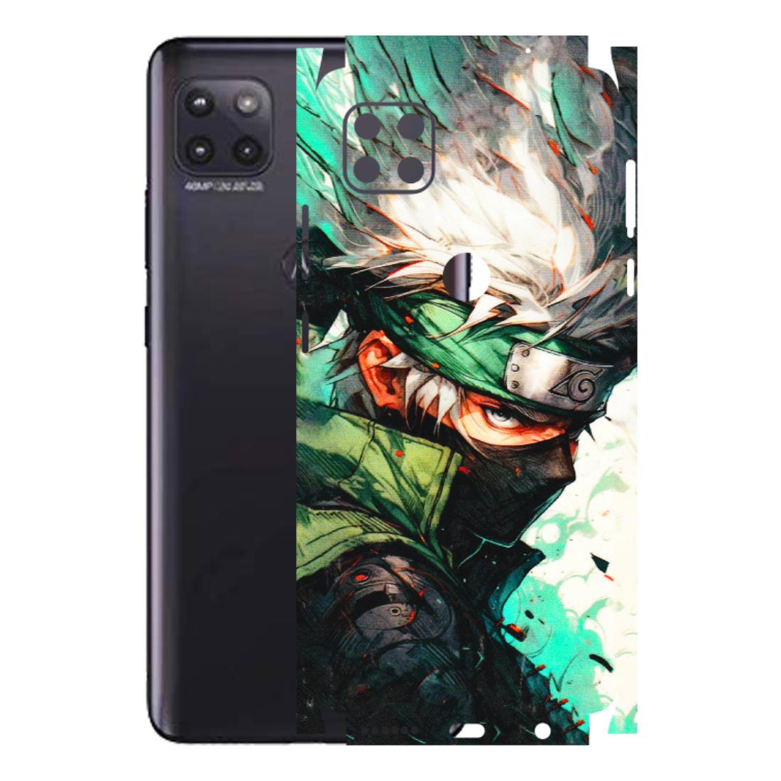 Motorola Phone Skins (All Models) - Kakashi Side Profile - 3D Embossed Finish (L-249) Motorola Moto G (5G)
