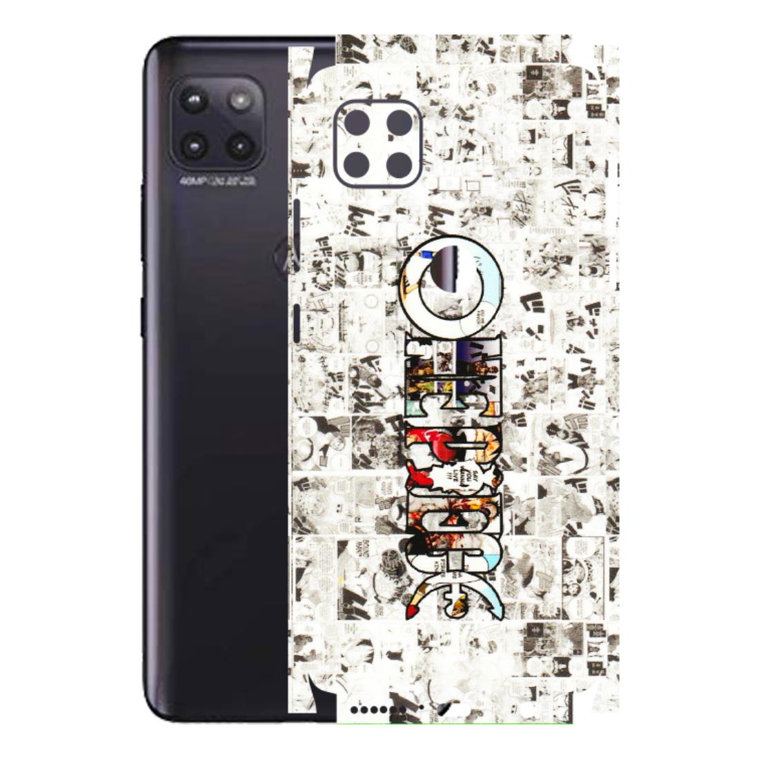 Motorola Phone Skins (All Models) - One Piece Manga - 3D Embossed Finish (L-26) Motorola Moto G (5G)