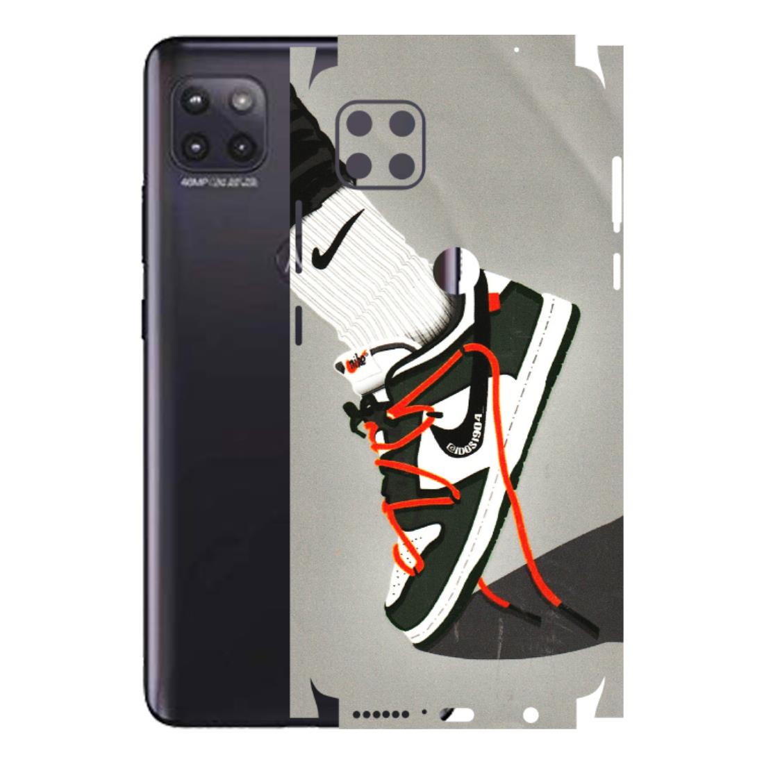 Motorola Phone Skins (All Models) - New Grey Sneaker - 3D Embossed Finish (L-261) Motorola Moto G (5G)