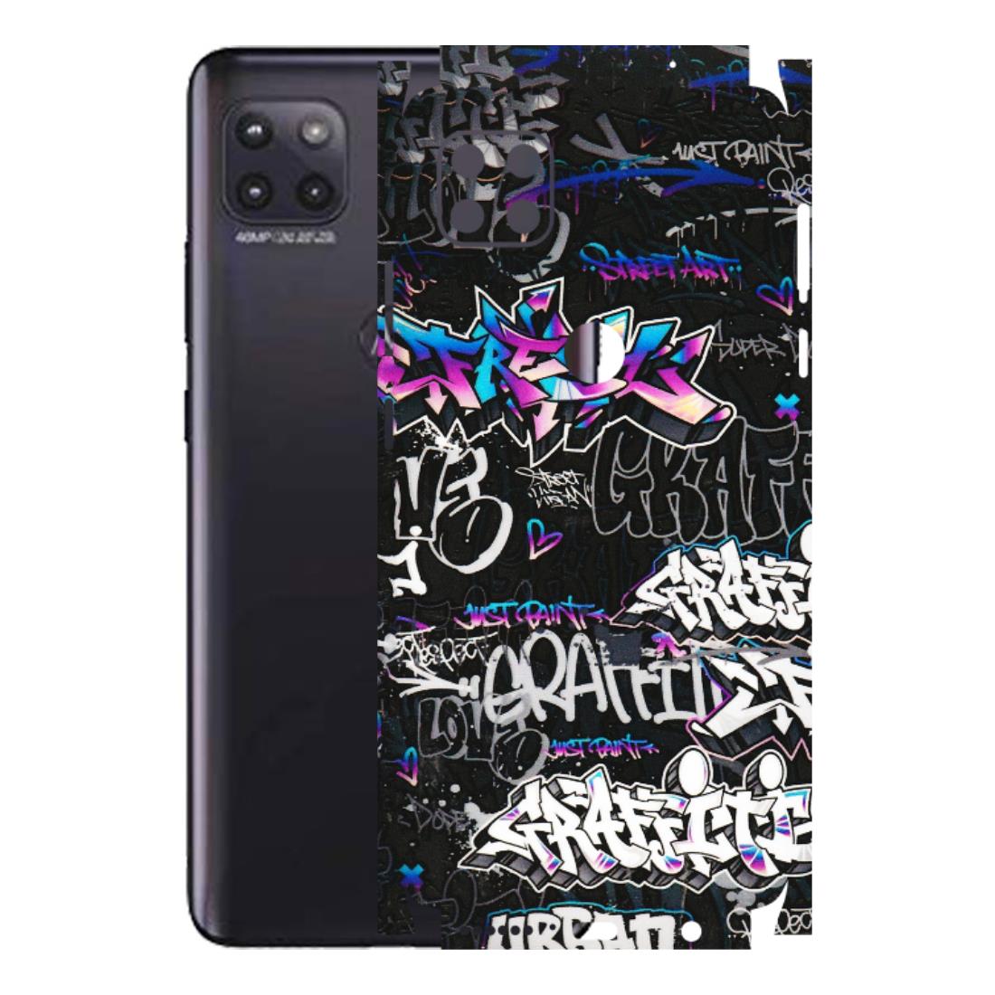 Motorola Phone Skins (All Models) - Graffiti Killer - 3D Embossed Finish (L-274) Motorola Moto G (5G)