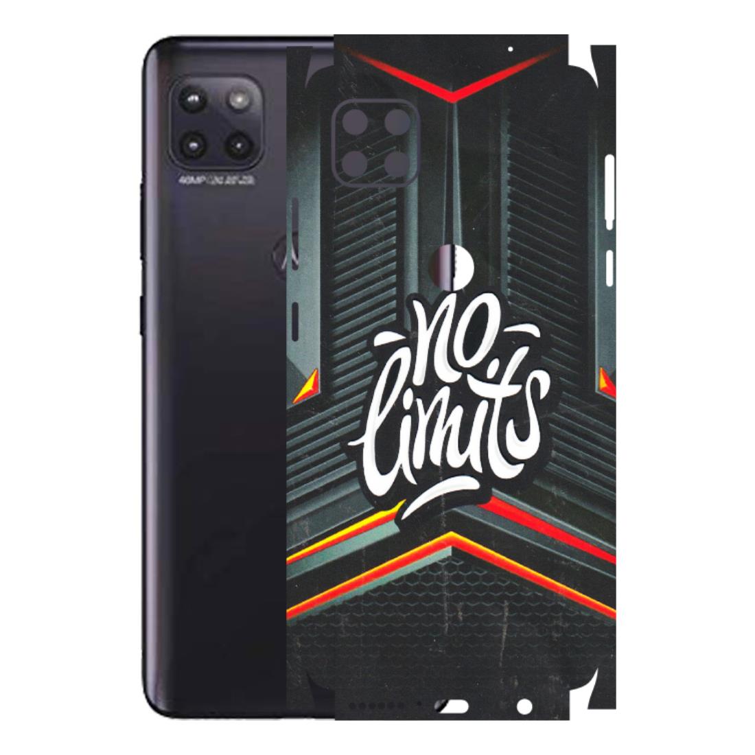 Motorola Phone Skins (All Models) - No Limits - 3D Embossed Finish (L-286) Motorola Moto G (5G)