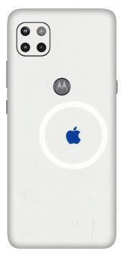 Motorola Phone Skins (All Models) - iPhone Magsafe Logo - 3D Embossed Finish (L-320) Motorola Moto G (5G)