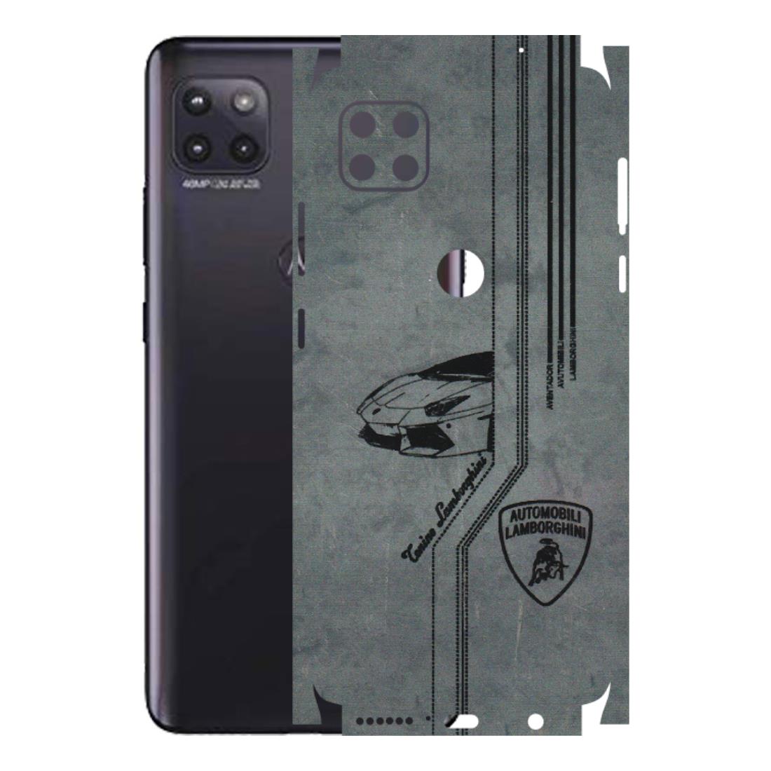Motorola Phone Skins (All Models) - New Lamborgini Aventador - 3D Embossed Finish (L-321) Motorola Moto G (5G)