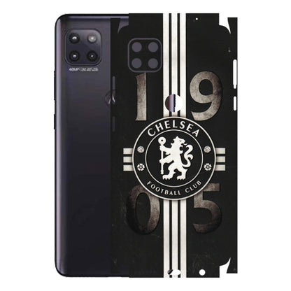 Motorola Phone Skins (All Models) - Chelsea Fan Club - 3D Embossed Finish (L-36) Motorola Moto G (5G)