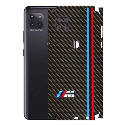Motorola Phone Skins (All Models) - BM Carbon Fiber Feels - 3D Embossed Finish (L-38) Motorola Moto G (5G)