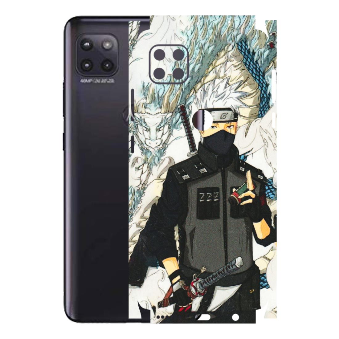 Motorola Phone Skins (All Models) - Kakashi Hatake Naruto Anime - 3D Embossed Finish (L-46) Motorola Moto G (5G)