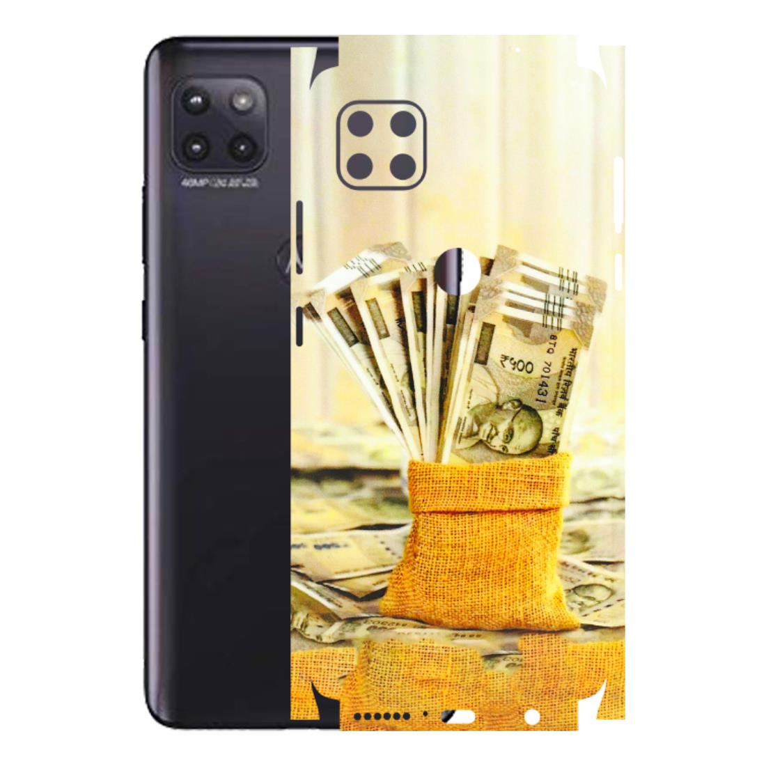 Motorola Phone Skins (All Models) - Show Me The Money - 3D Embossed Finish (L-52) Motorola Moto G (5G)
