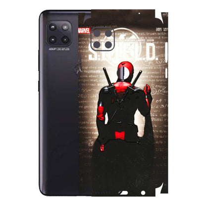 Motorola Phone Skins (All Models) - Deadpool - 3D Embossed Finish (L-56) Motorola Moto G (5G)
